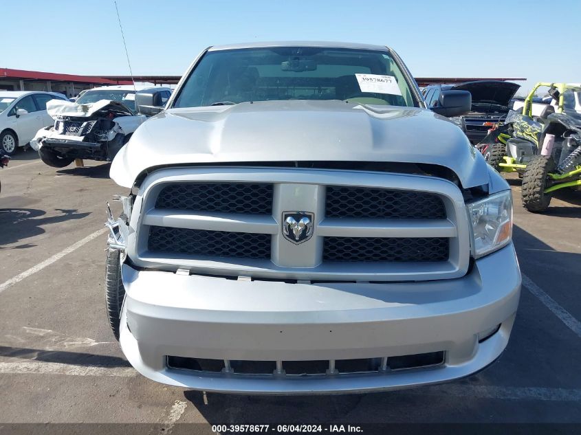 2012 Ram 1500 St VIN: 3C6JD6ATXCG250731 Lot: 39578677