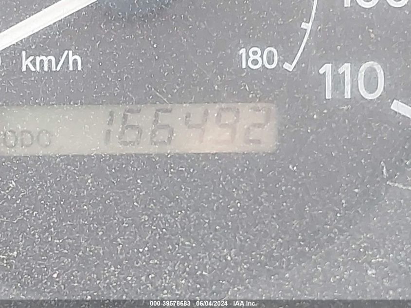 2002 Chevrolet Prizm VIN: 1Y1SK52832Z422289 Lot: 39578683