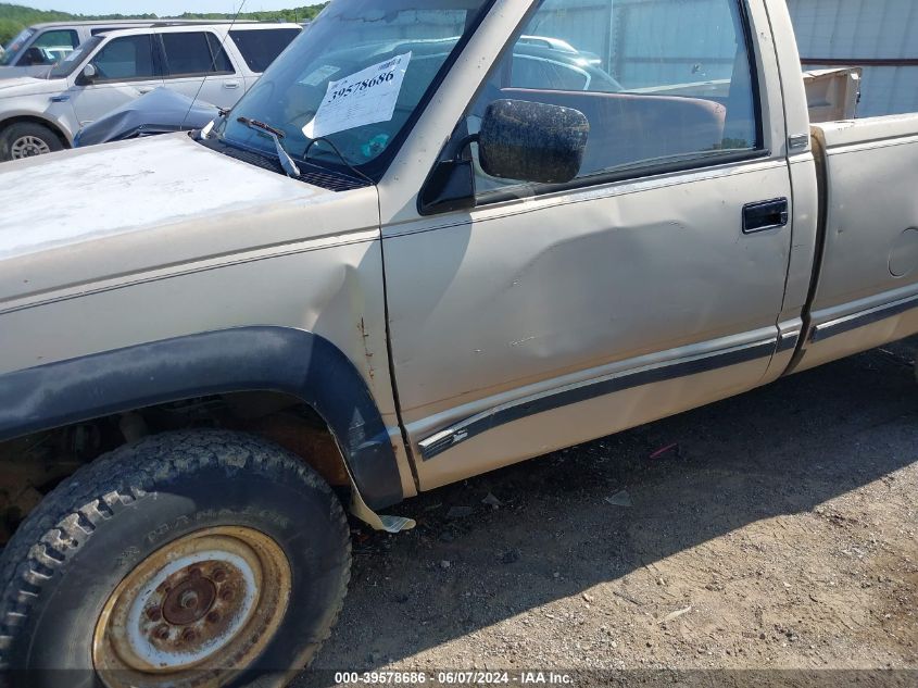 1992 Chevrolet Gmt-400 K2500 VIN: 1GCGK24K7NE149788 Lot: 39578686