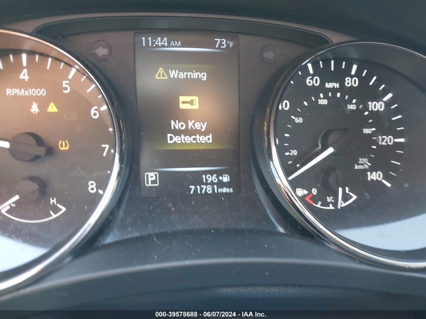 2017 Nissan Rogue Sl VIN: JN8AT2MV0HW019044 Lot: 39578688