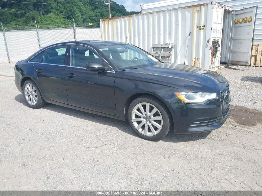 2014 Audi A6 2.0T Premium VIN: WAUFFAFC1EN141151 Lot: 39578693