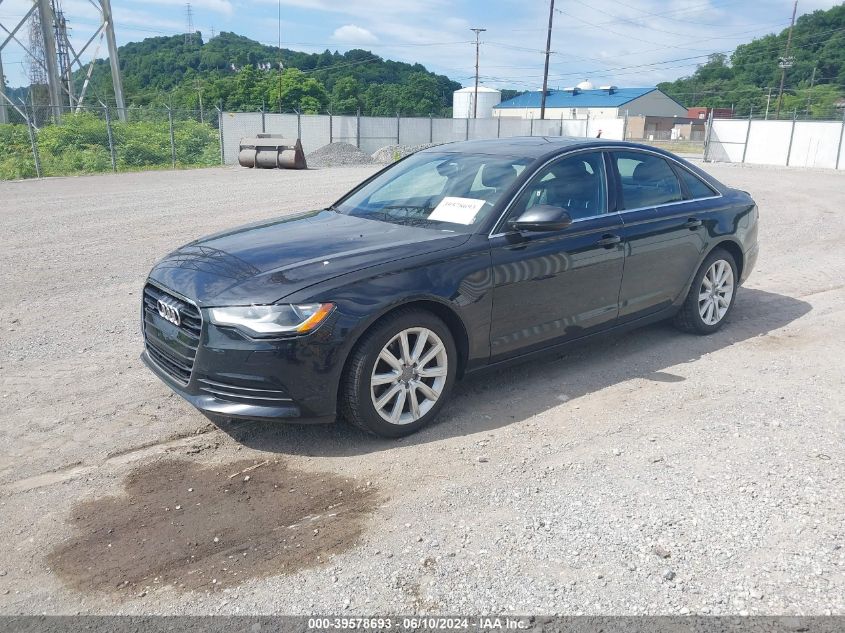 2014 Audi A6 2.0T Premium VIN: WAUFFAFC1EN141151 Lot: 39578693