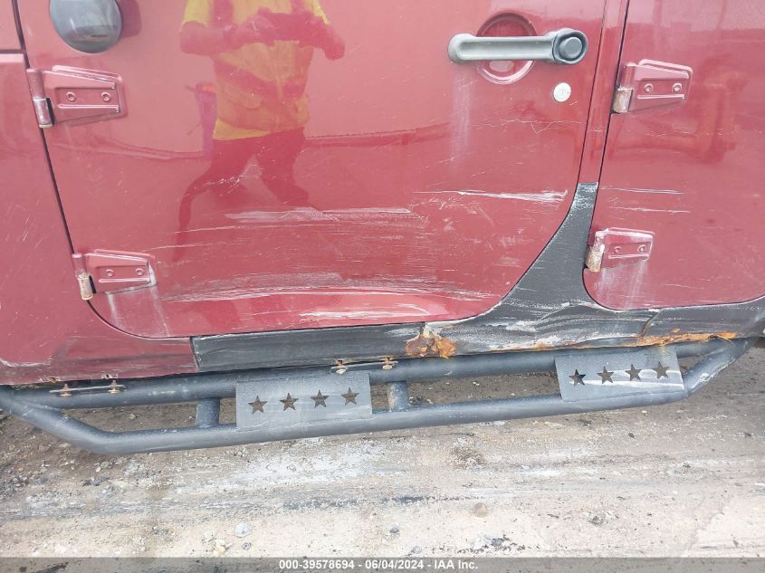 2007 Jeep Wrangler Unlimited Sahara VIN: 1J4GA59137L141622 Lot: 39578694