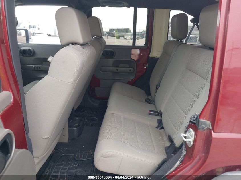 2007 Jeep Wrangler Unlimited Sahara VIN: 1J4GA59137L141622 Lot: 39578694