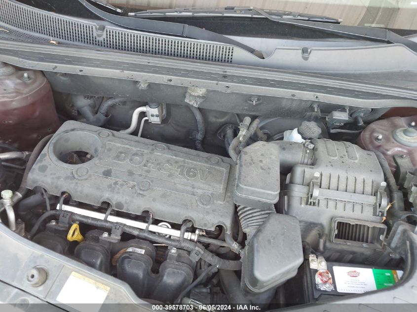 2012 Kia Sorento Lx VIN: 5XYKT3A12CG226256 Lot: 39578703