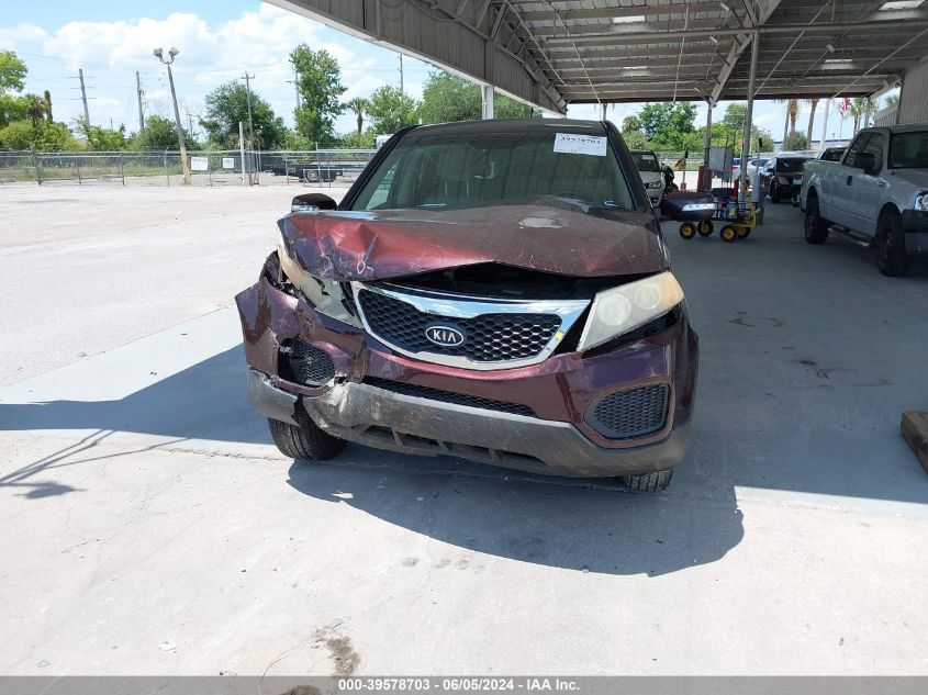 2012 Kia Sorento Lx VIN: 5XYKT3A12CG226256 Lot: 39578703