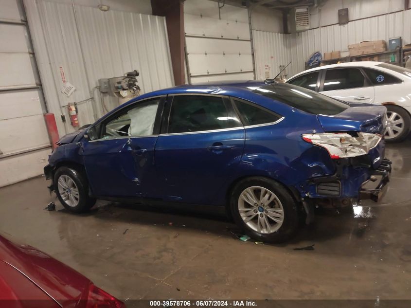 2012 Ford Focus Sel VIN: 1FAHP3H2XCL282422 Lot: 39578706