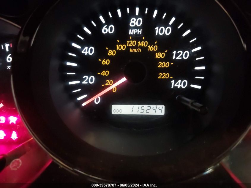 2002 Toyota Highlander Limited V6 VIN: JTEHF21A120075955 Lot: 39578707