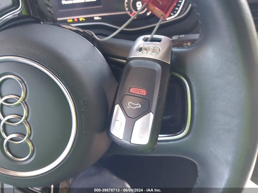 2018 Audi A4 2.0T Tech Ultra Premium/2.0T Ultra Premium VIN: WAUKMAF43JA227687 Lot: 39578713