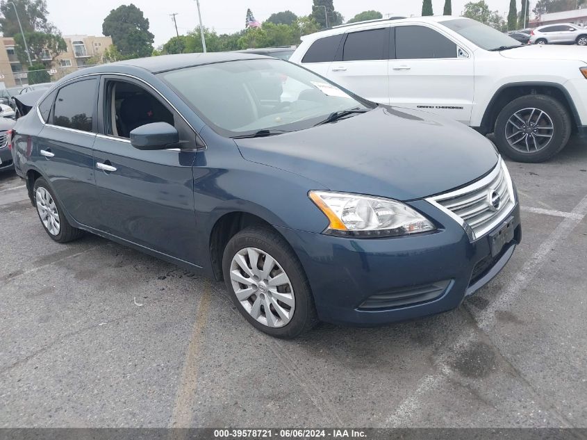 2014 Nissan Sentra Sv VIN: 3N1AB7AP5EY314620 Lot: 39578721