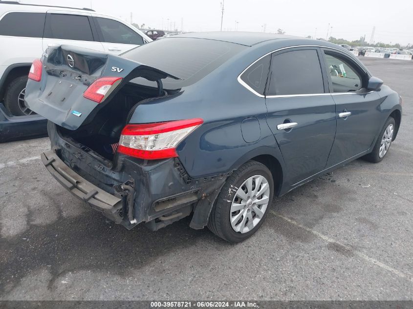 2014 Nissan Sentra Sv VIN: 3N1AB7AP5EY314620 Lot: 39578721