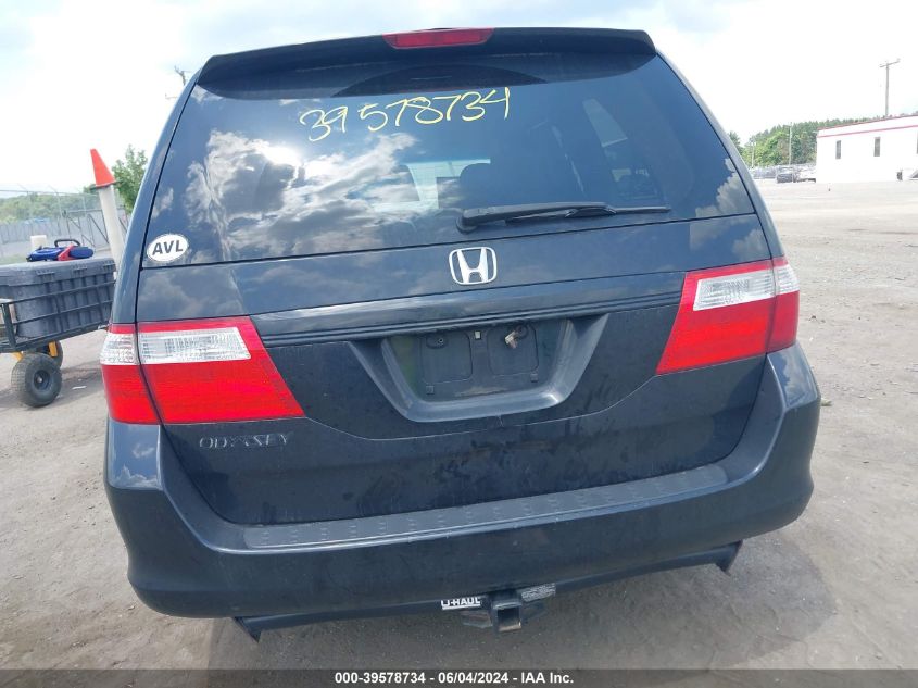 2007 Honda Odyssey Ex-L VIN: 5FNRL38647B098874 Lot: 39578734