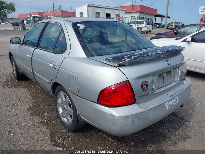 2005 Nissan Sentra 1.8S VIN: 3N1CB51D25L596716 Lot: 39578735