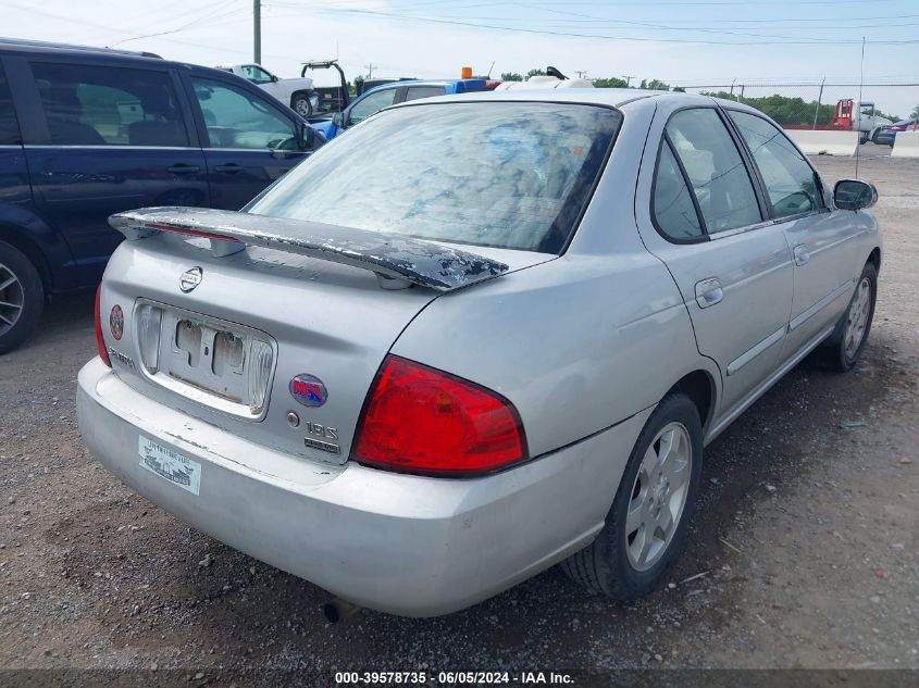 2005 Nissan Sentra 1.8S VIN: 3N1CB51D25L596716 Lot: 39578735