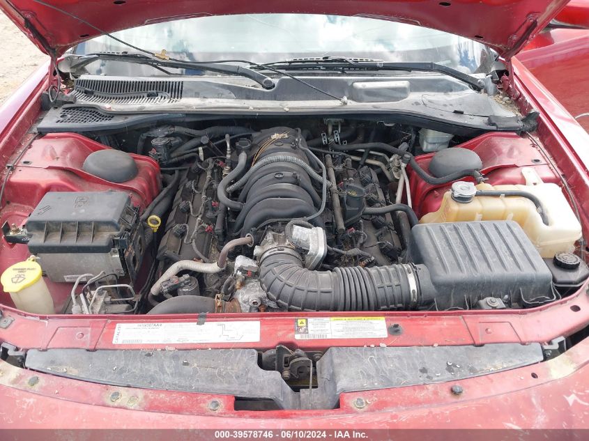 2006 Dodge Charger Rt VIN: 2B3KA53H36H489181 Lot: 39578746