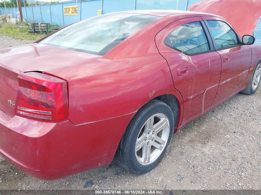 2006 Dodge Charger Rt VIN: 2B3KA53H36H489181 Lot: 39578746