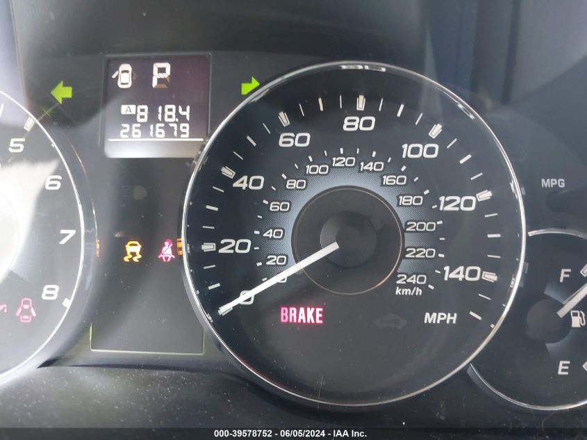 2010 Subaru Outback 2.5I Limited VIN: 4S4BRBKC3A3314528 Lot: 39578752