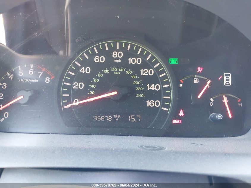 2004 Honda Accord 2.4 Lx VIN: 1HGCM55454A122039 Lot: 39578762