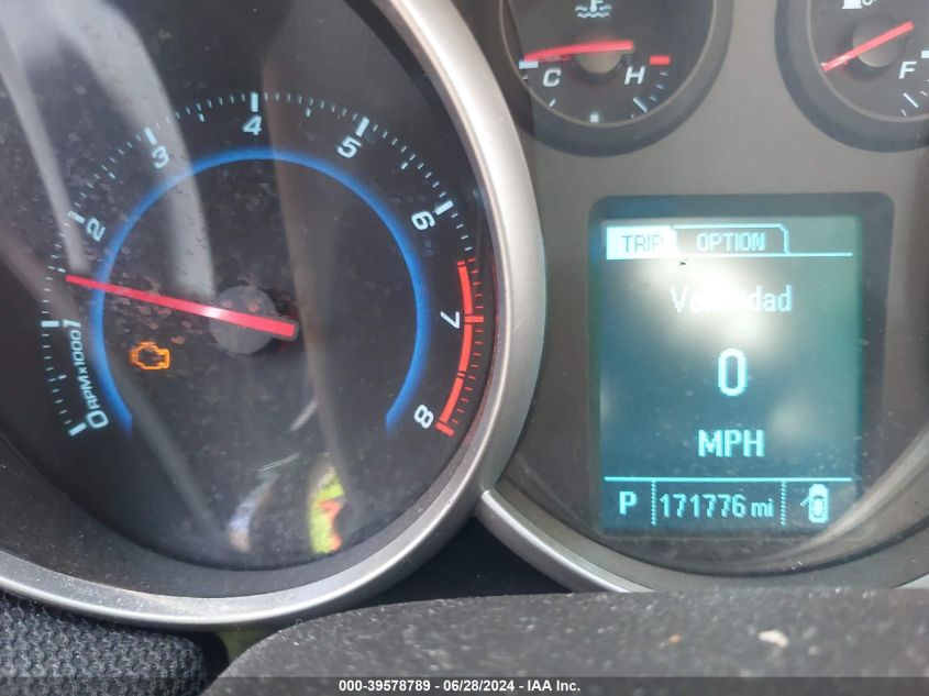 2015 Chevrolet Cruze 2Lt Auto VIN: 1G1PE5SB4F7168020 Lot: 39578789