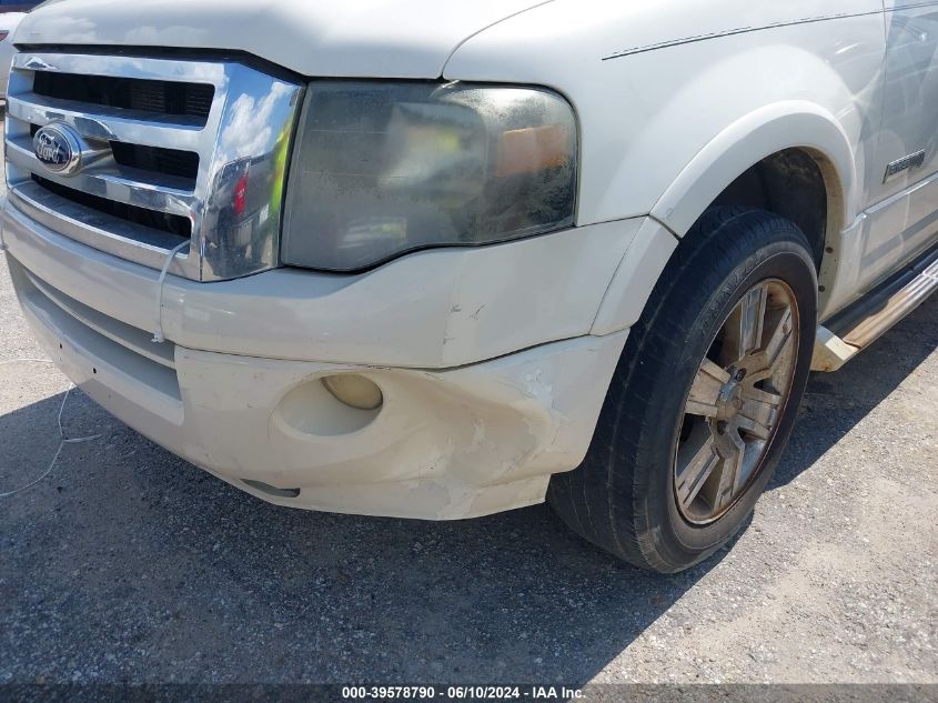 2007 Ford Expedition El Limited VIN: 1FMFK19567LA95175 Lot: 39578790