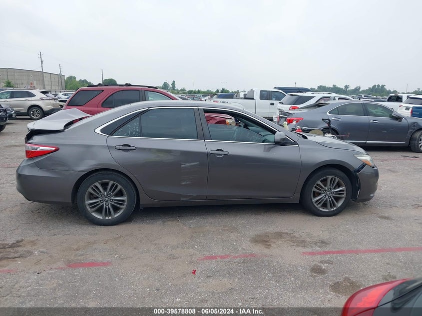 2016 Toyota Camry Se VIN: 4T1BF1FK6GU218268 Lot: 39578808