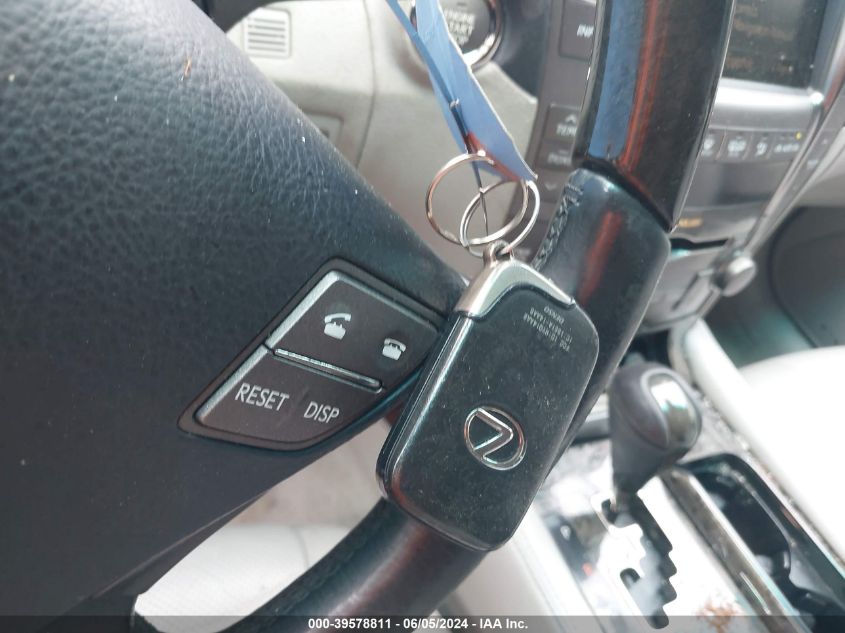 2007 Lexus Ls 460 VIN: JTHBL46F875049316 Lot: 39578811