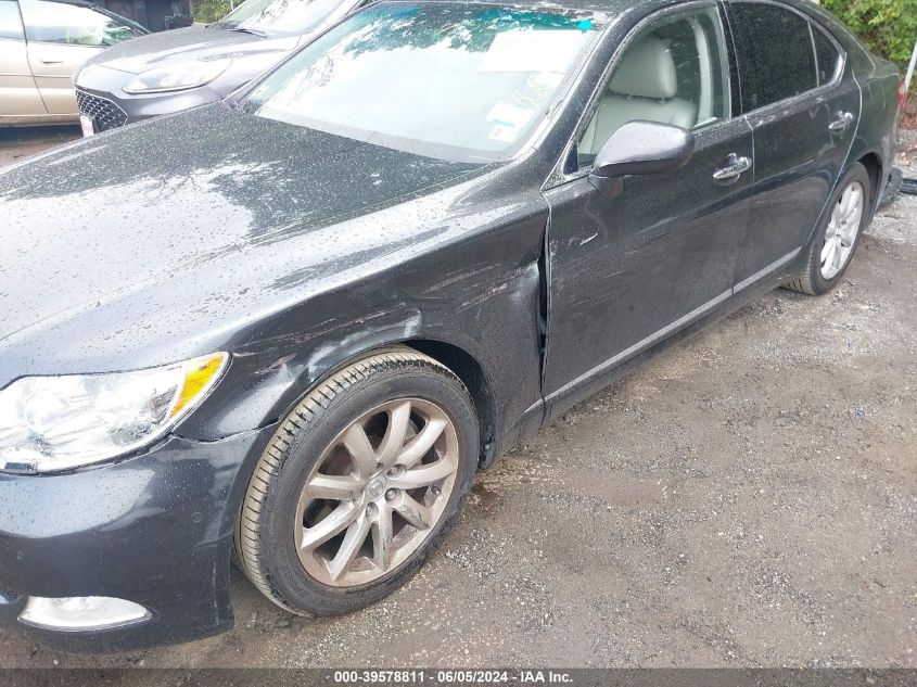 2007 Lexus Ls 460 VIN: JTHBL46F875049316 Lot: 39578811