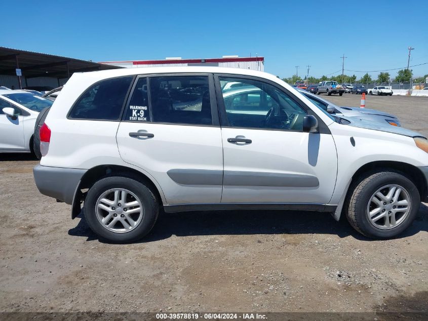 2002 Toyota Rav4 VIN: JTEHH20V626020302 Lot: 39578819