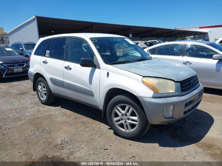 2002 Toyota Rav4 VIN: JTEHH20V626020302 Lot: 39578819