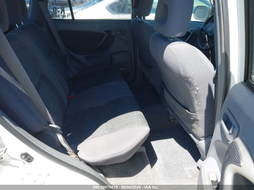 2002 Toyota Rav4 VIN: JTEHH20V626020302 Lot: 39578819