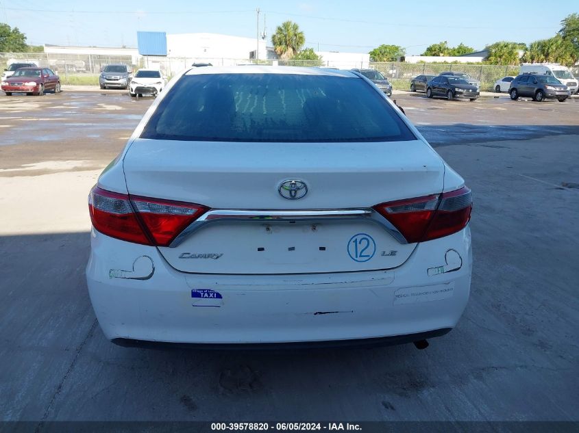 2015 Toyota Camry Le VIN: 4T4BF1FK1FR451317 Lot: 39578820