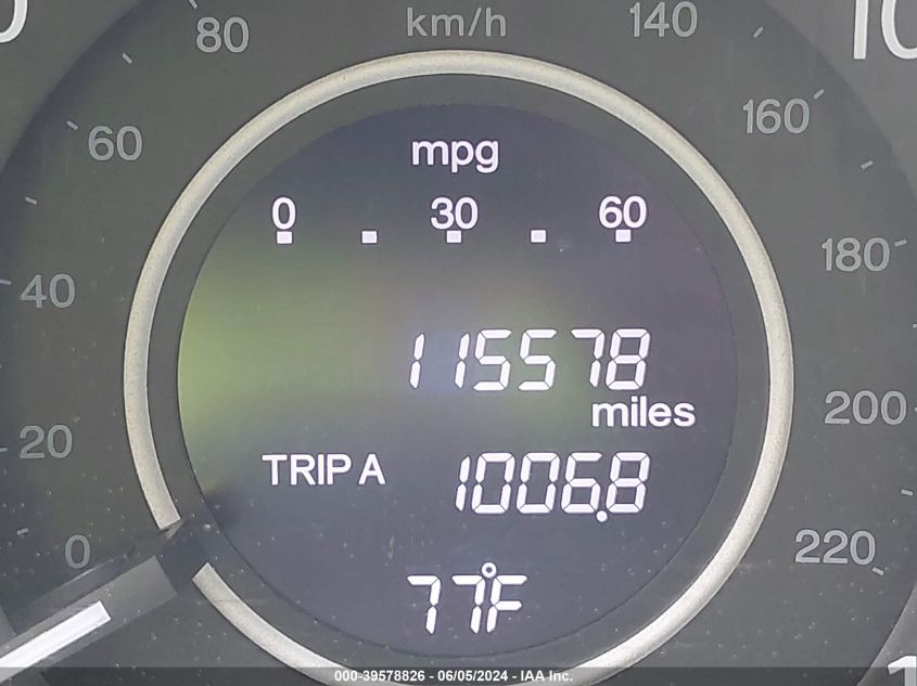 2013 Honda Cr-V Ex-L VIN: 5J6RM4H74DL027835 Lot: 39578826