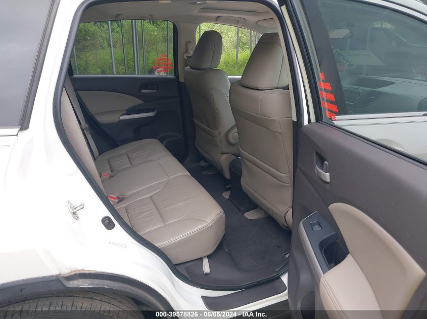 2013 Honda Cr-V Ex-L VIN: 5J6RM4H74DL027835 Lot: 39578826