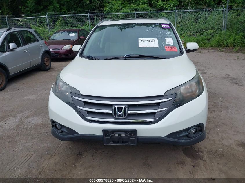 2013 Honda Cr-V Ex-L VIN: 5J6RM4H74DL027835 Lot: 39578826