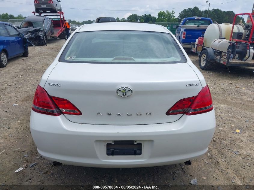 2008 Toyota Avalon Limited VIN: 4T1BK36B78U307548 Lot: 39578834