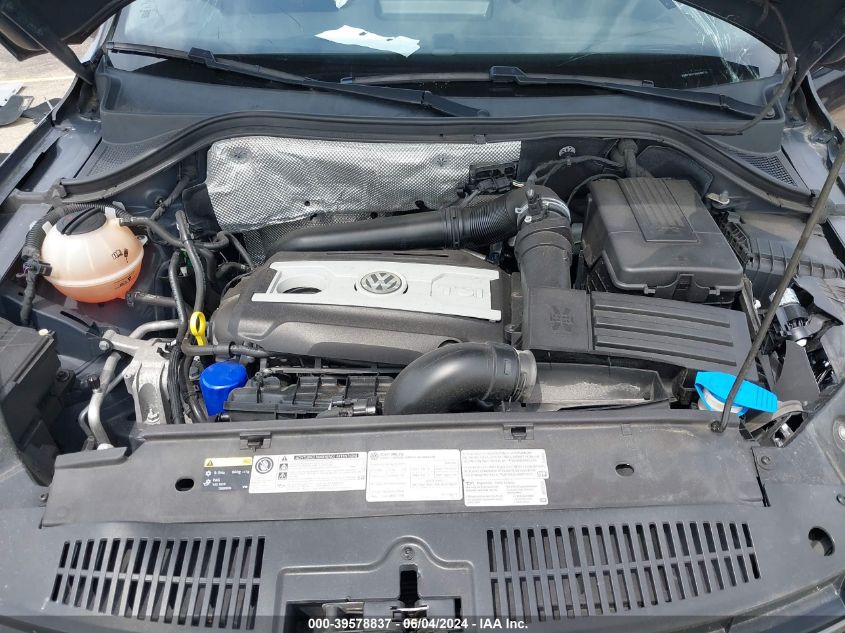 2016 Volkswagen Tiguan Se VIN: WVGBV7AX7GW586715 Lot: 39578837