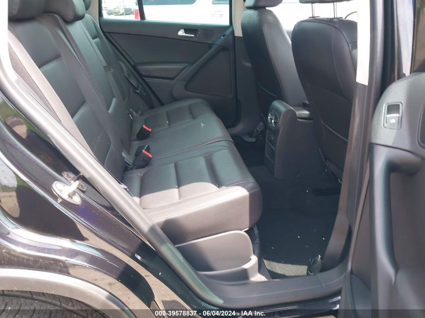 2016 Volkswagen Tiguan Se VIN: WVGBV7AX7GW586715 Lot: 39578837