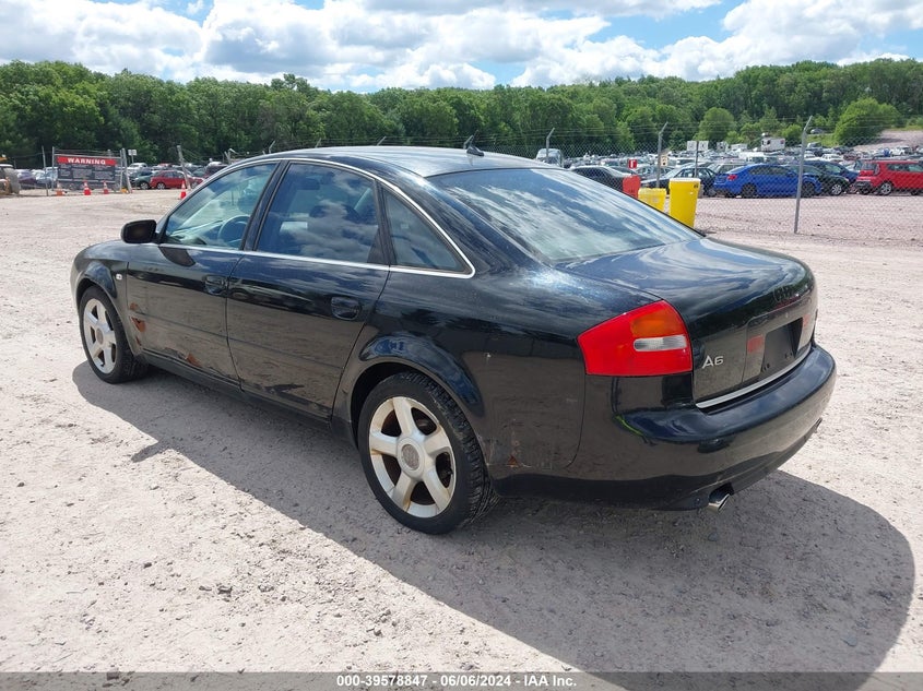 2003 Audi A6 3.0 VIN: WAULT64B83N070806 Lot: 39578847