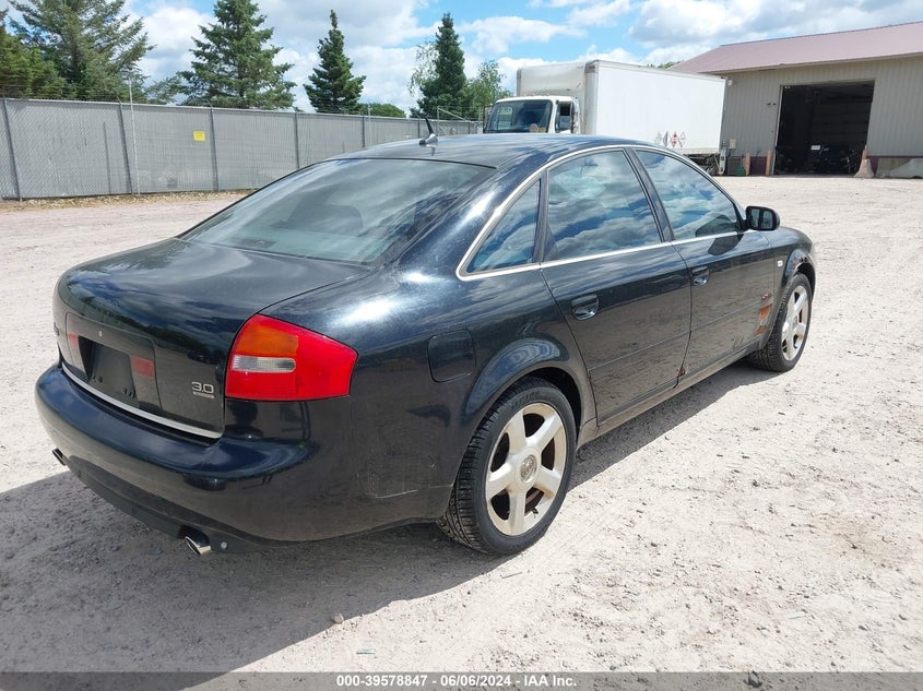 2003 Audi A6 3.0 VIN: WAULT64B83N070806 Lot: 39578847