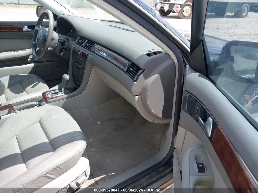 2003 Audi A6 3.0 VIN: WAULT64B83N070806 Lot: 39578847