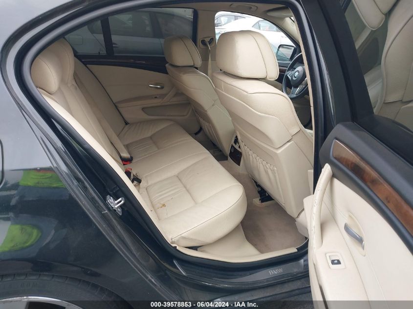 2010 BMW 535I VIN: WBANW1C58AC165731 Lot: 39578853