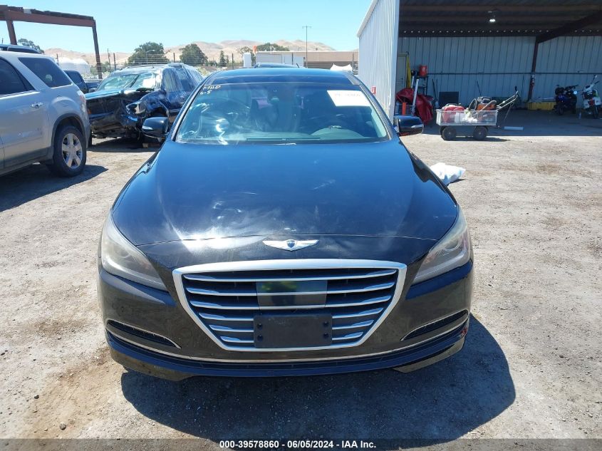 2015 Hyundai Genesis 3.8 VIN: KMHGN4JE6FU036984 Lot: 39578860