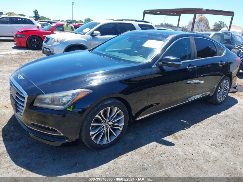 2015 Hyundai Genesis 3.8 VIN: KMHGN4JE6FU036984 Lot: 39578860