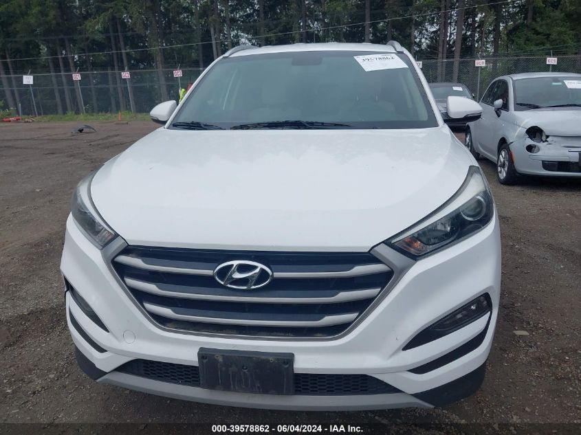 2017 Hyundai Tucson Eco VIN: KM8J3CA21HU342165 Lot: 39578862