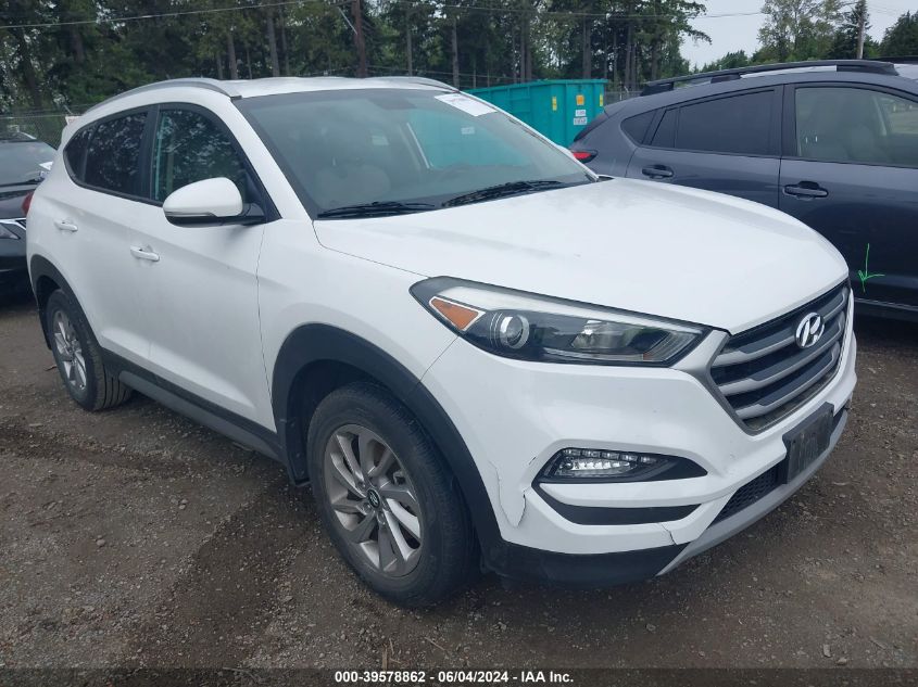 2017 Hyundai Tucson Eco VIN: KM8J3CA21HU342165 Lot: 39578862