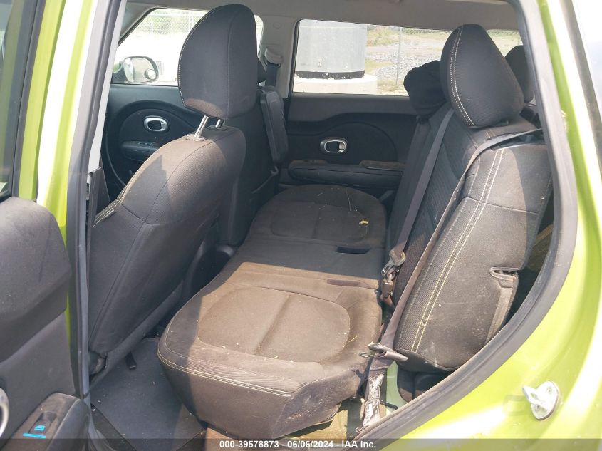 2015 Kia Soul + VIN: KNDJP3A5XF7784120 Lot: 39578873