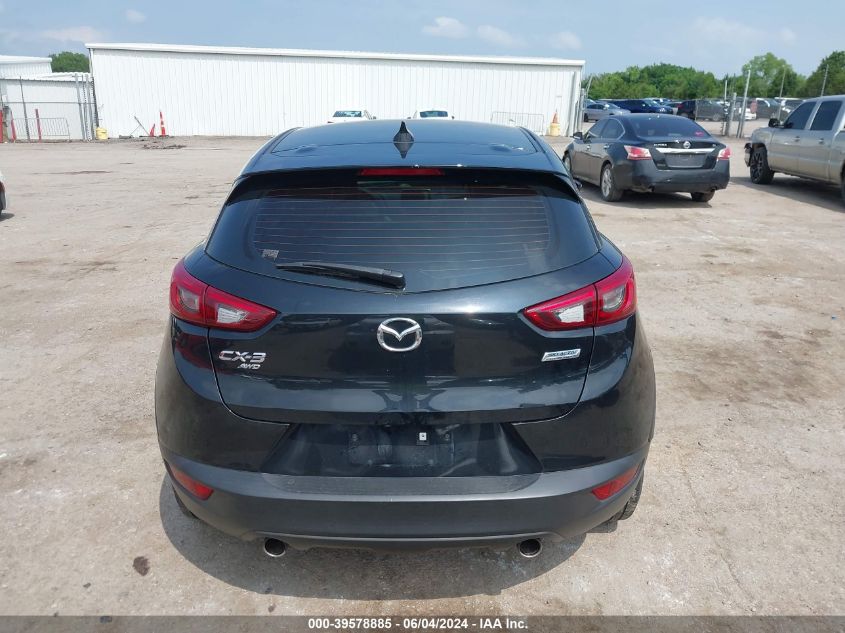2016 Mazda Cx-3 Touring VIN: JM1DKBC73G0110695 Lot: 39578885