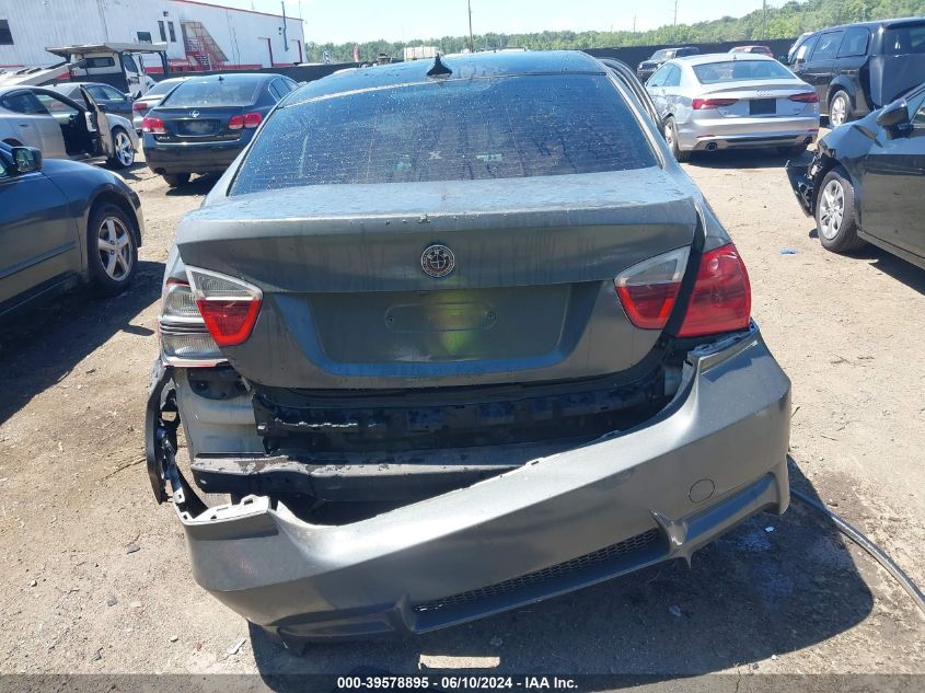 2007 BMW 335Xi VIN: WBAVD53537A007394 Lot: 39578895