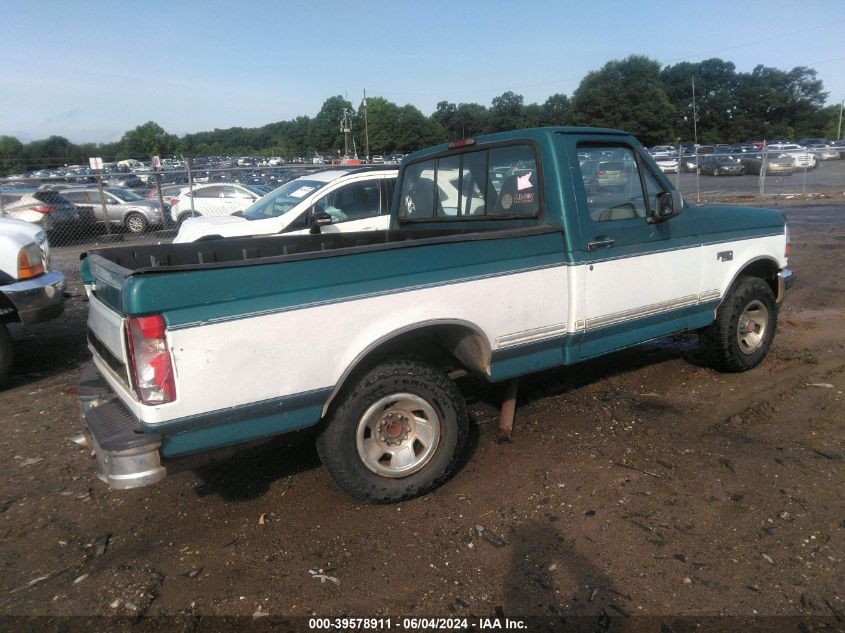 1996 Ford F150 VIN: 2FTEF15N5TCA54468 Lot: 39578911