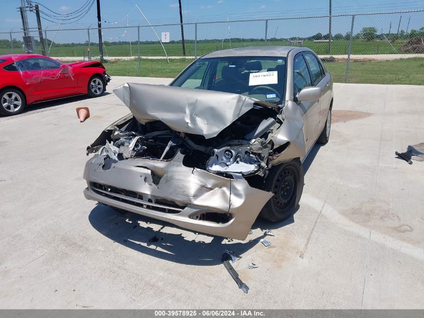 2006 Toyota Corolla Ce/Le/S VIN: 2T1BR32EX6C577769 Lot: 39578925